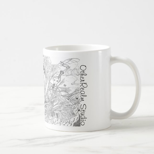 Fantasy and Myth Collage Mug (Right)