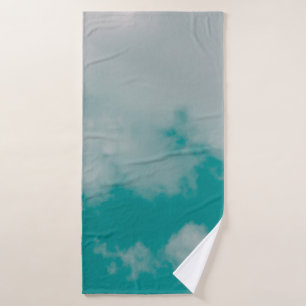 Fantasy and vintage dynamic cloud and sky with gru bath towel