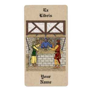 Fantasy Apothecary Shop Bookplate