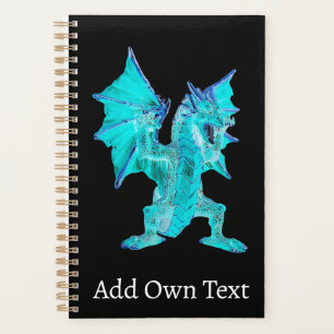 Fantasy Aqua Dragon Planner