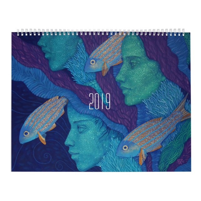 Fantasy Art by Julia Khoroshikh Calendar (Cover)