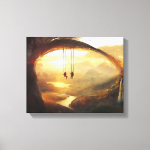 Fantasy Art Premium Wrapped Canvas (Gloss)