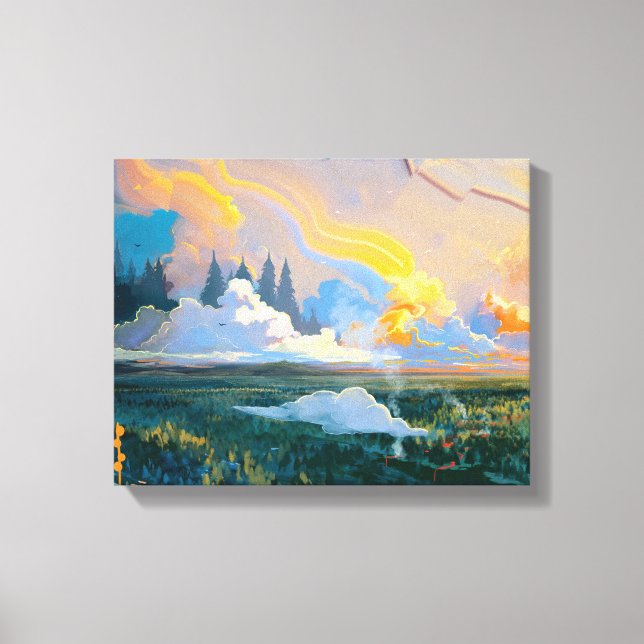 Fantasy art Premium Wrapped Canvas (Gloss) (Front)