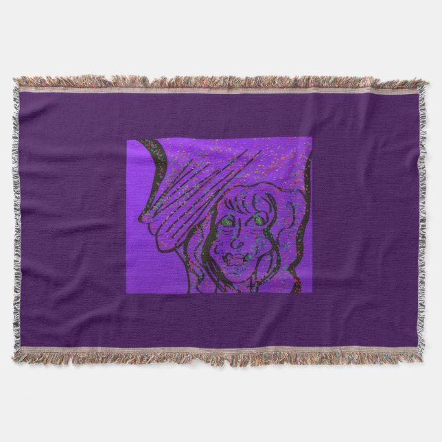 Fantasy Art  Throw Blanket (Front)