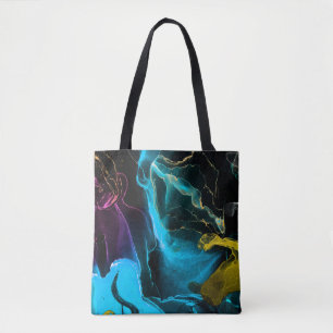 Fantasy Background. Macro Photo Paint. Faded Aweso Tote Bag