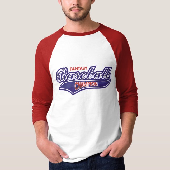 Fantasy Baseball Champion T-Shirt (Front)