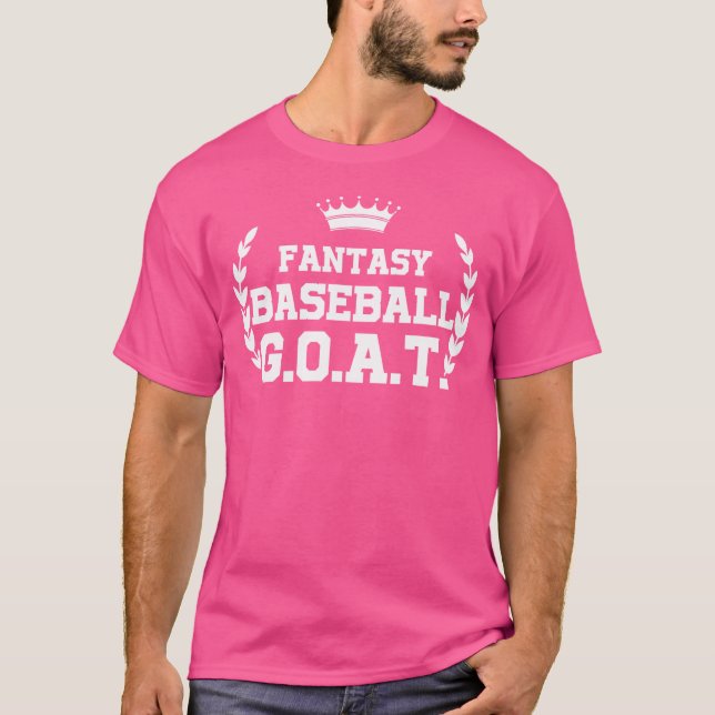 Fantasy Baseball Goat T-Shirt (Front)