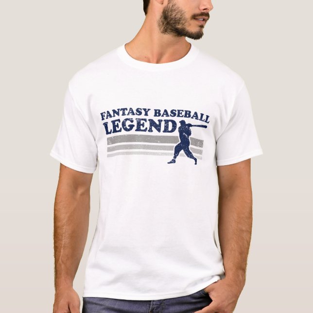 Fantasy Baseball Legend T-shirt (Front)