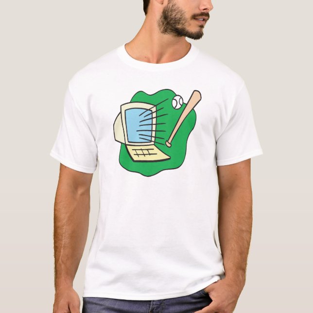 Fantasy Baseball T-Shirt (Front)