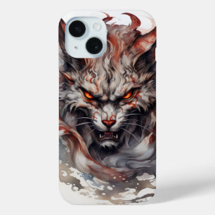 Fantasy Beast Cat iPhone 15 Case