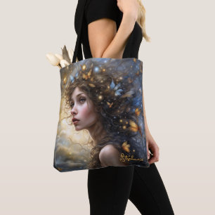 Fantasy Beautiful Butterfly Fairy Tote Bag