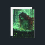 Fantasy Beautiful Woman with Red Hair in Tub  Postcard<br><div class="desc">A beautiful woman with red hair in a vintage tub fantasy AI generated art</div>