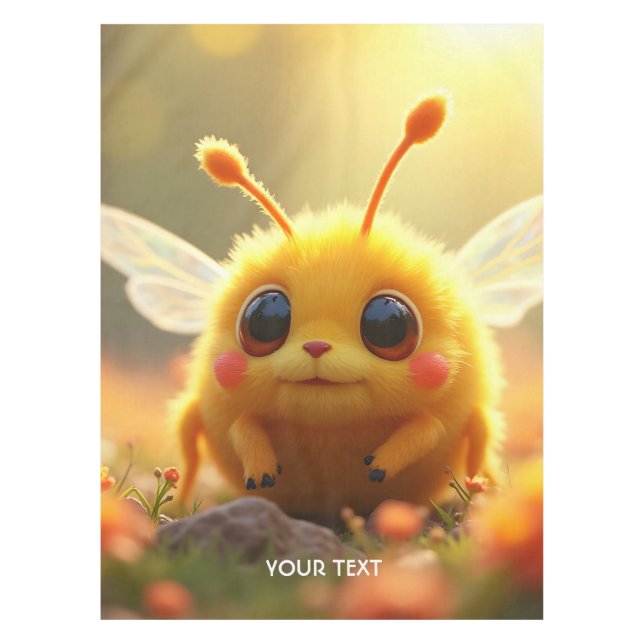 Fantasy Bee Bug Sun Tablecloth (Front)