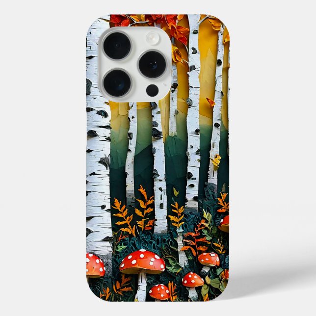 Fantasy birch forest Case-Mate iPhone case (Back)