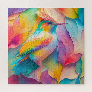 Fantasy Birds Silk Bird Jigsaw Puzzle