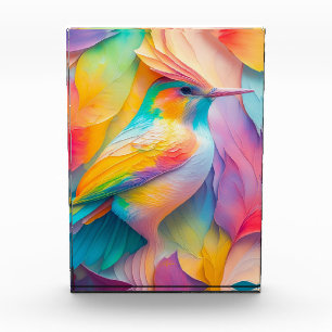 Fantasy Birds Silk Bird Photo Block