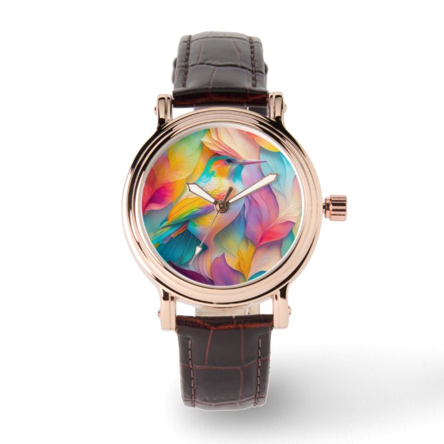 Fantasy Birds Silk Bird Watch (Front)