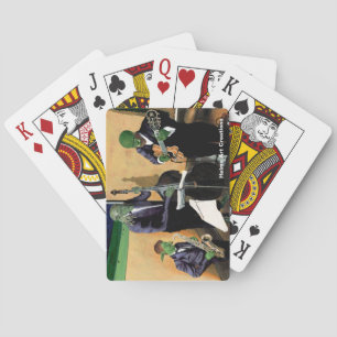 Fantasy Blues Musicians Music Art Playing Cards