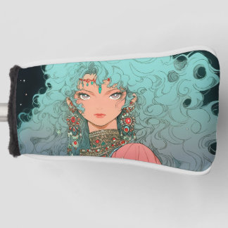 Fantasy Bohemian Aesthetic Anime Girl Golf Head Cover