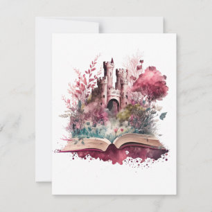 Fantasy Book Lover Design Card