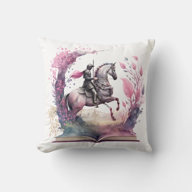 Fantasy Book Lover Design Cushion (Front)