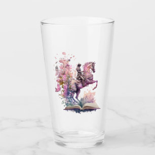 Fantasy Book Lover Design Glass