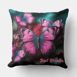 Fantasy butterflies  cushion