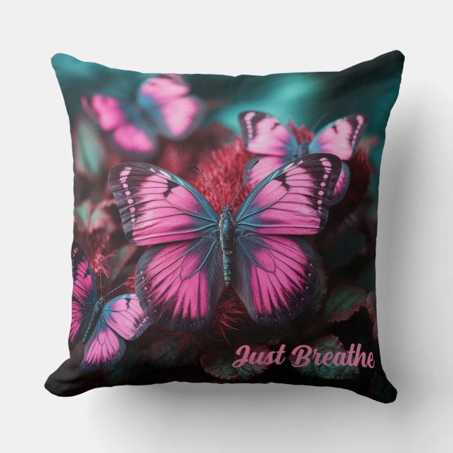 Fantasy butterflies  cushion (Front)