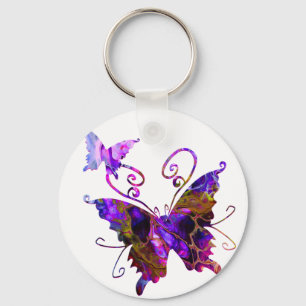 Fantasy Butterflies Key Ring