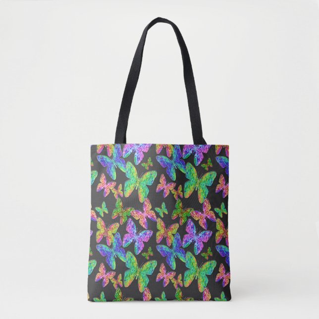 Fantasy Butterflies Tote Bag (Front)