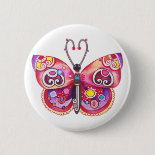 Fantasy Butterfly Button