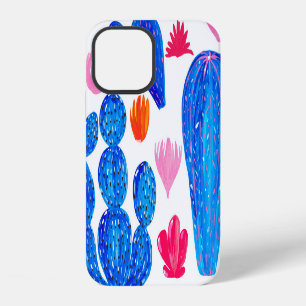 Fantasy Cacti: Decorative Seamless Pattern. iPhone 12 Case