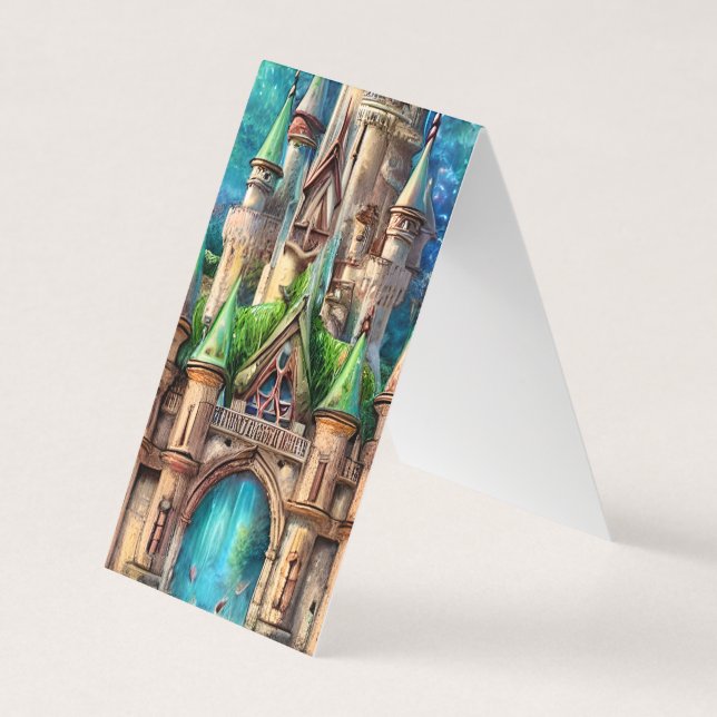 Fantasy Castle Business Card (Front)