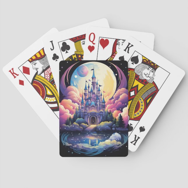 Fantasy Castle Deck of Cards (Back)