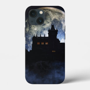 Fantasy castle during night iPhone 13 mini case