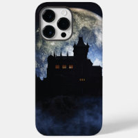 Fantasy castle during night