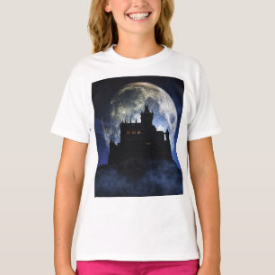 Fantasy castle during night T-Shirt