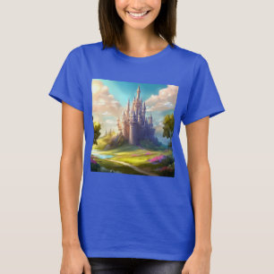 Fantasy Castle Happy Landscape 2 T-Shirt