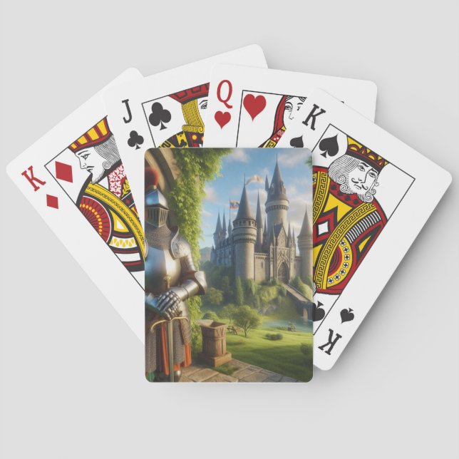 Fantasy Castle  Playing Cards (Back)