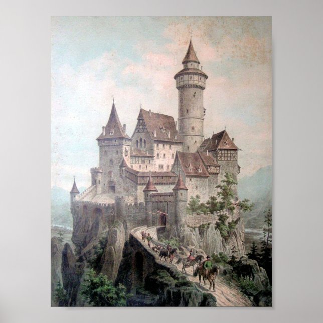 Fantasy Castle Poster (Front)