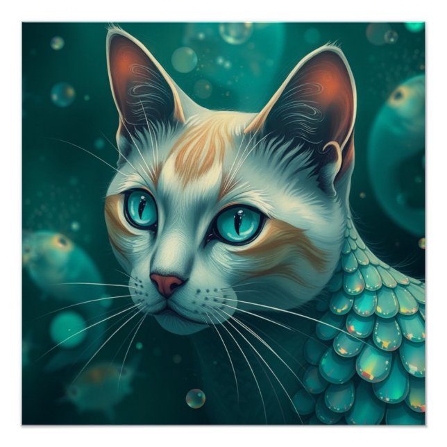 Fantasy Cat Poster (Front)