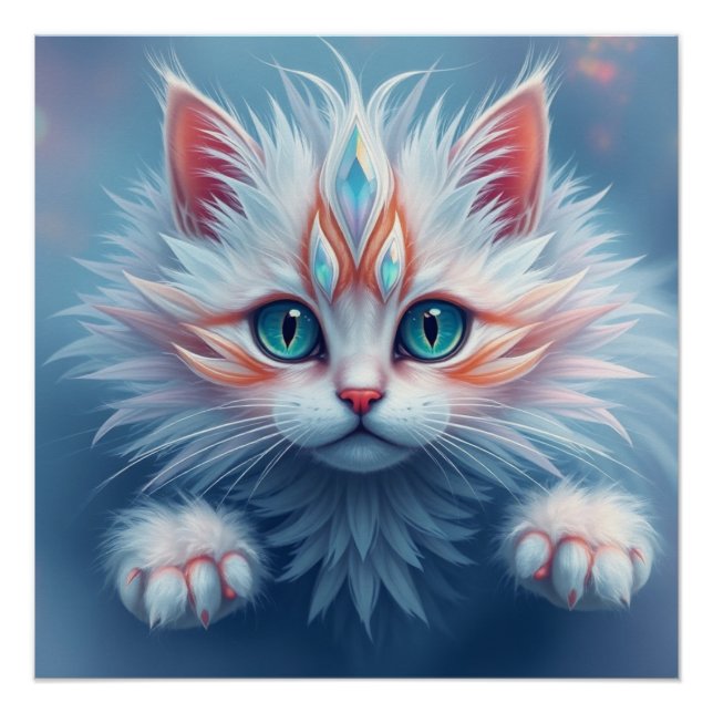 Fantasy Cat Poster (Front)