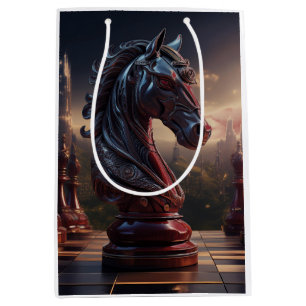 Fantasy Chess Scenes - Knight Medium Gift Bag
