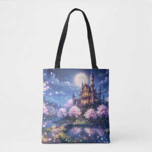 Fantasy City and Castle Tote Bag