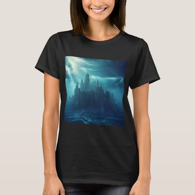 Fantasy City of Atlantis (2) T-Shirt (Front)