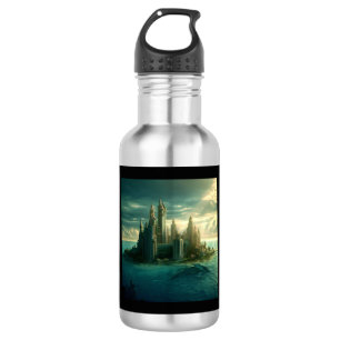 Fantasy City of Atlantis (3) 532 Ml Water Bottle