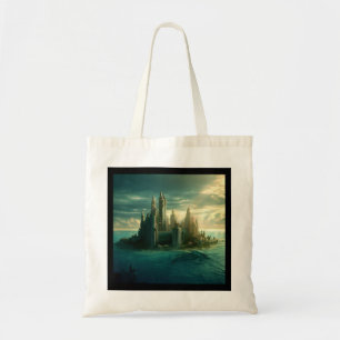 Fantasy City of Atlantis (3) Tote Bag