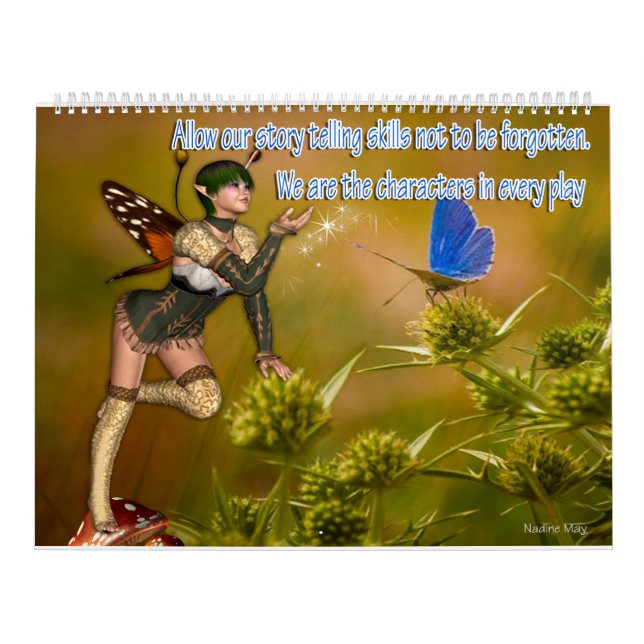 Fantasy collections calendar (Cover)