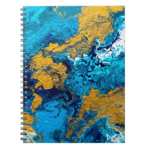 Fantasy Colours: Artistic Abstract Background. Notebook