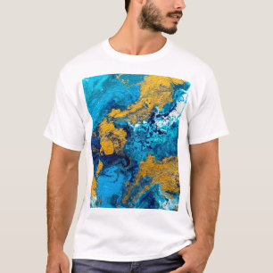 Fantasy Colours: Artistic Abstract Background. T-Shirt